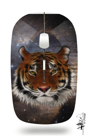  Abstract Tiger voor Draadloze optische muis met USB-ontvanger