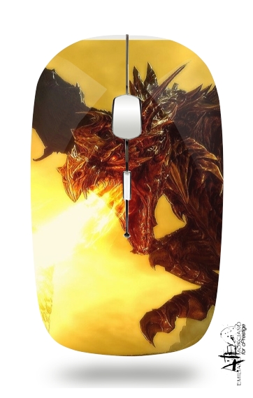  Aldouin Fire A dragon is born voor Draadloze optische muis met USB-ontvanger