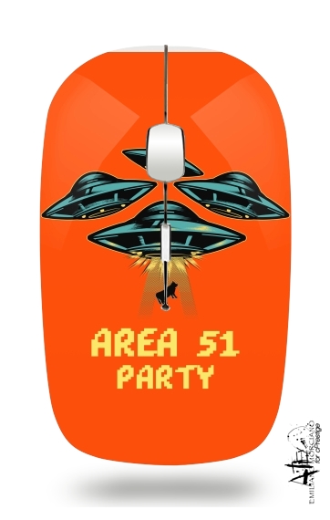  Area 51 Alien Party voor Draadloze optische muis met USB-ontvanger