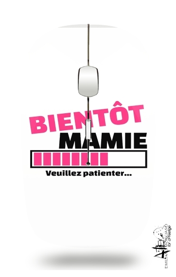 Bientot Mamie Cadeau annonce naissance voor Draadloze optische muis met USB-ontvanger