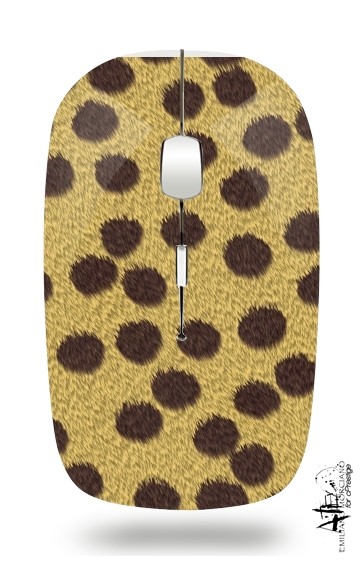  Cheetah Fur voor Draadloze optische muis met USB-ontvanger