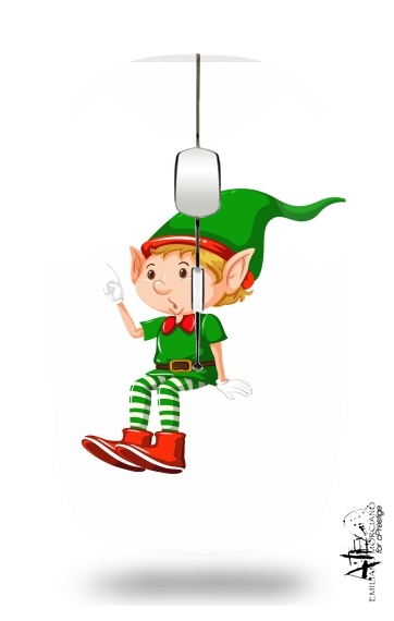  Christmas Elfe voor Draadloze optische muis met USB-ontvanger
