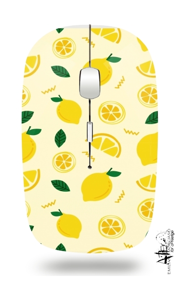  Lemon Summer Yellow voor Draadloze optische muis met USB-ontvanger