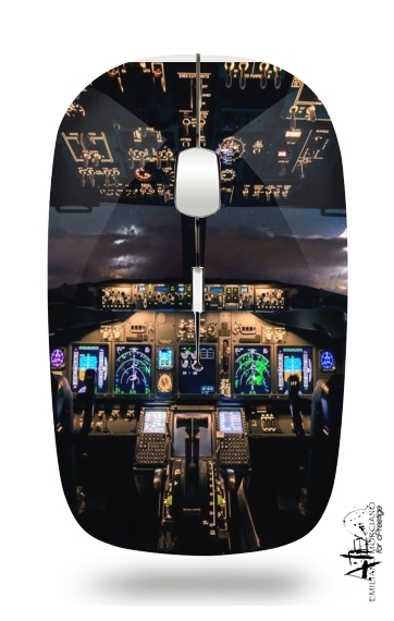  Cockpit Aircraft voor Draadloze optische muis met USB-ontvanger