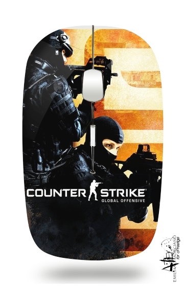  Counter Strike CS GO voor Draadloze optische muis met USB-ontvanger