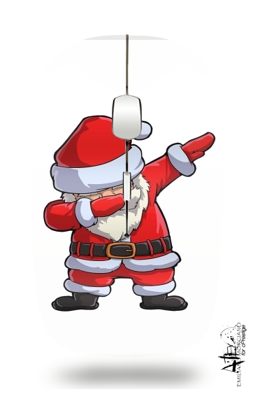  Dabbing Santa Claus Christmas voor Draadloze optische muis met USB-ontvanger