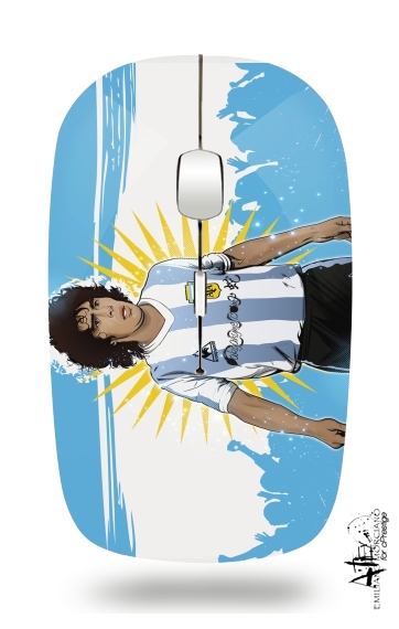  Diego Maradona voor Draadloze optische muis met USB-ontvanger