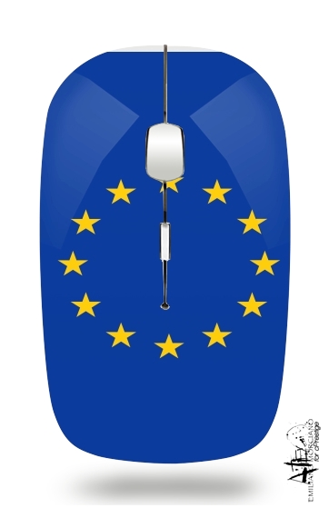  Europeen Flag voor Draadloze optische muis met USB-ontvanger