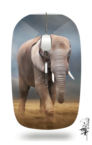  Elephant tour voor Draadloze optische muis met USB-ontvanger