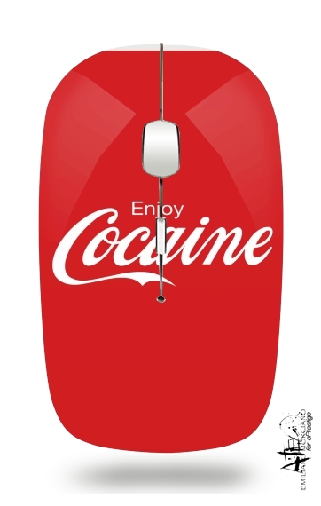  Enjoy Cocaine voor Draadloze optische muis met USB-ontvanger