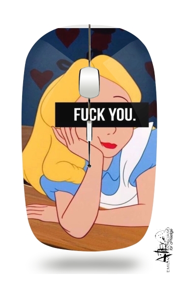  Fuck You Alice voor Draadloze optische muis met USB-ontvanger