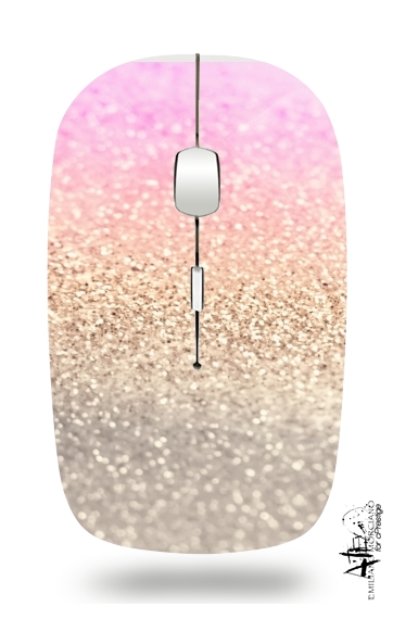  Gatsby Glitter Pink voor Draadloze optische muis met USB-ontvanger