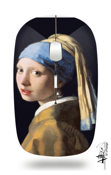  Girl with a Pearl Earring voor Draadloze optische muis met USB-ontvanger