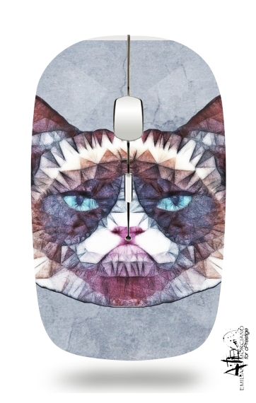  grumpy cat voor Draadloze optische muis met USB-ontvanger