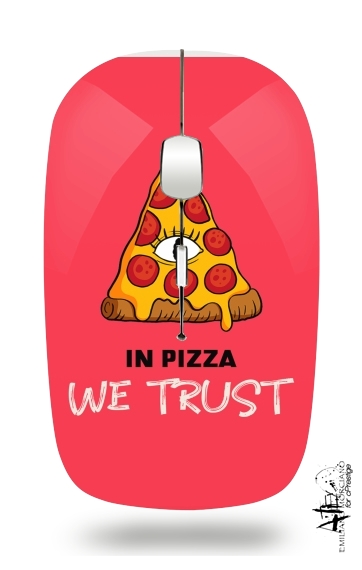  iN Pizza we Trust voor Draadloze optische muis met USB-ontvanger