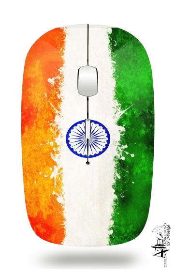  Indian Paint Spatter voor Draadloze optische muis met USB-ontvanger