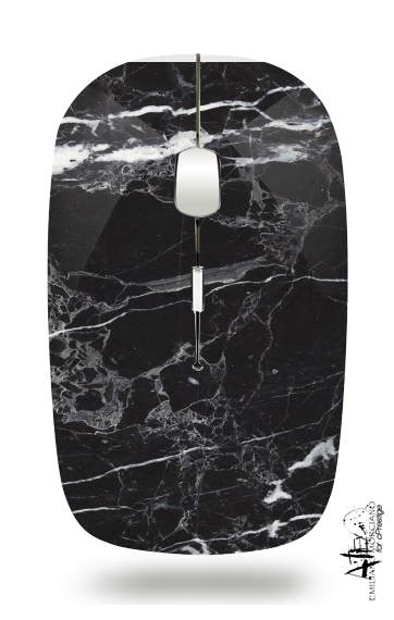  Initiale Marble Black Elegance voor Draadloze optische muis met USB-ontvanger