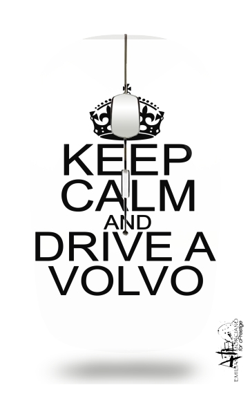  Keep Calm And Drive a Volvo voor Draadloze optische muis met USB-ontvanger