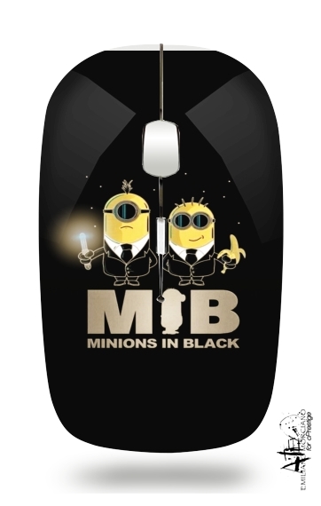  Minion in black mashup Men in black voor Draadloze optische muis met USB-ontvanger