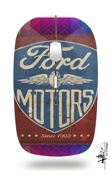  Motors vintage voor Draadloze optische muis met USB-ontvanger