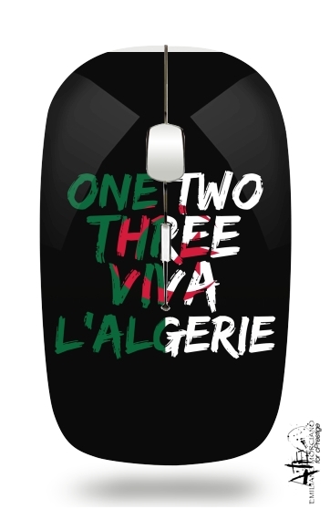  One Two Three Viva lalgerie Slogan Hooligans voor Draadloze optische muis met USB-ontvanger