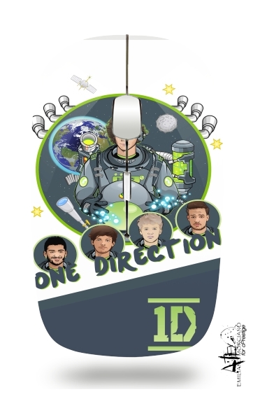  Outer Space Collection: One Direction 1D - Harry Styles voor Draadloze optische muis met USB-ontvanger