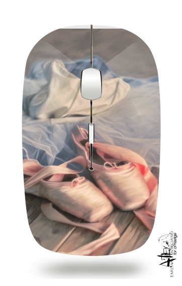  Painting ballet shoes and jersey voor Draadloze optische muis met USB-ontvanger
