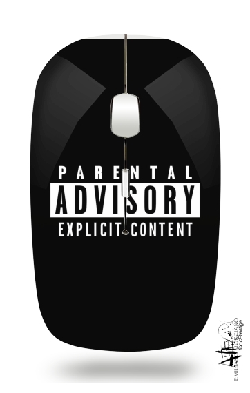  Parental Advisory Explicit Content voor Draadloze optische muis met USB-ontvanger