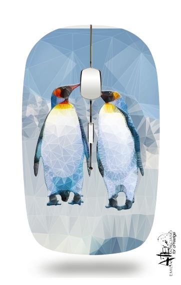  penguin love voor Draadloze optische muis met USB-ontvanger