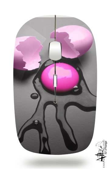 Pink Egg voor Draadloze optische muis met USB-ontvanger