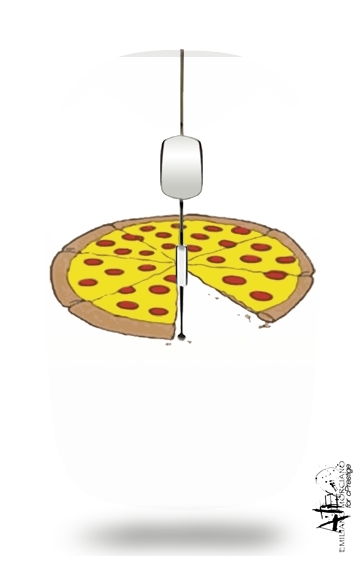  Pizza Delicious voor Draadloze optische muis met USB-ontvanger