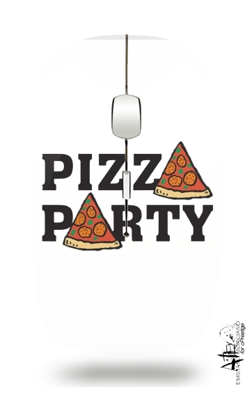  Pizza Party voor Draadloze optische muis met USB-ontvanger