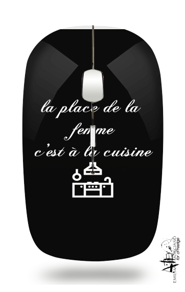  Place de la femme cuisine voor Draadloze optische muis met USB-ontvanger