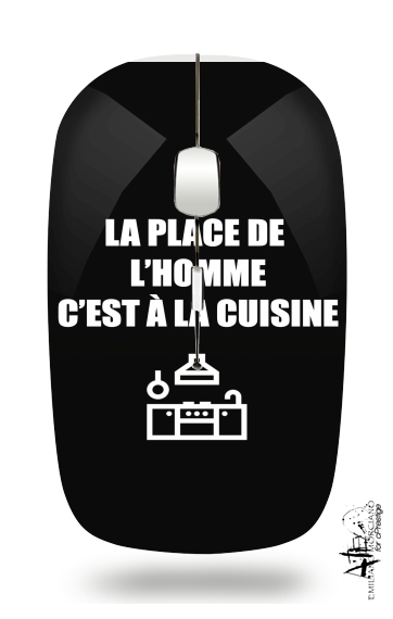  Place de lhomme cuisine voor Draadloze optische muis met USB-ontvanger