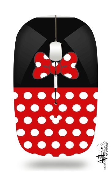  Red And Black Point Mouse voor Draadloze optische muis met USB-ontvanger