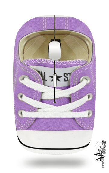  All Star Basket shoes purple voor Draadloze optische muis met USB-ontvanger
