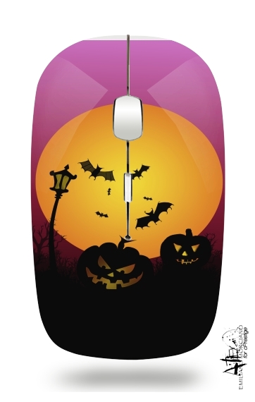  Spooky Halloween 6 voor Draadloze optische muis met USB-ontvanger