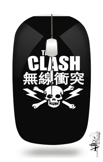  the clash punk asiatique voor Draadloze optische muis met USB-ontvanger