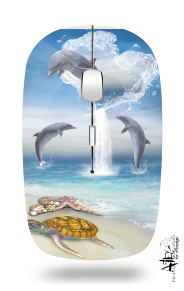  The Heart Of The Dolphins voor Draadloze optische muis met USB-ontvanger