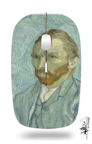  Van Gogh Self Portrait voor Draadloze optische muis met USB-ontvanger