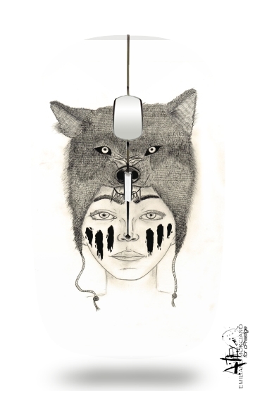  Wolf warrior voor Draadloze optische muis met USB-ontvanger