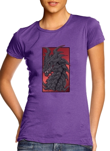 purple- Aldouin Fire A dragon is born voor Vrouwen T-shirt
