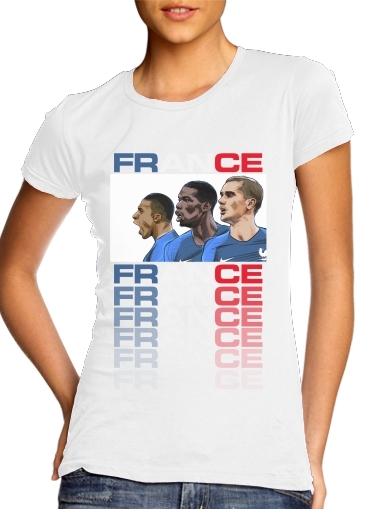  Allez Les Bleus France  voor Vrouwen T-shirt