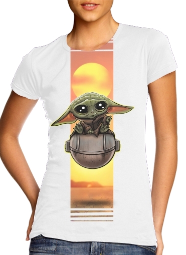  Baby Yoda voor Vrouwen T-shirt