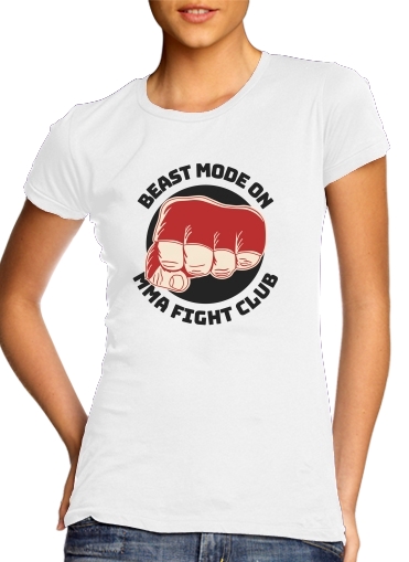  Beast MMA Fight Club voor Vrouwen T-shirt