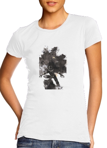  Black Panther Abstract Art Wakanda Forever voor Vrouwen T-shirt