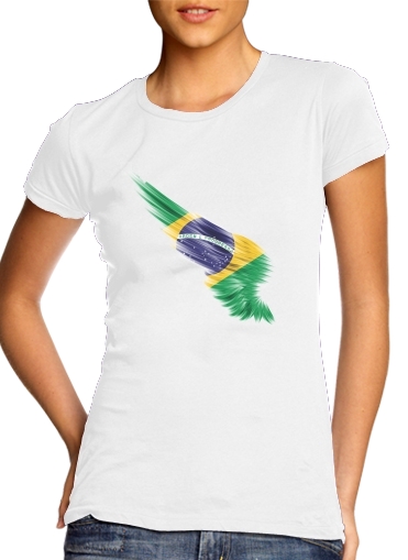 purple- Brazil Selecao Home voor Vrouwen T-shirt