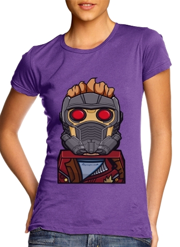 purple- Bricks Star Lord voor Vrouwen T-shirt