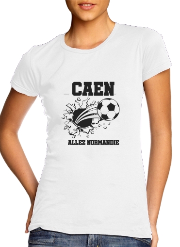  Caen Football Shirt voor Vrouwen T-shirt