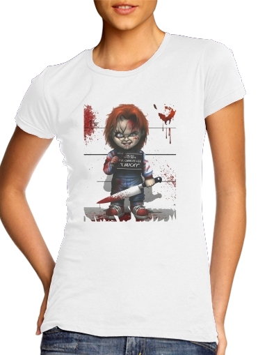  Chucky The doll that kills voor Vrouwen T-shirt